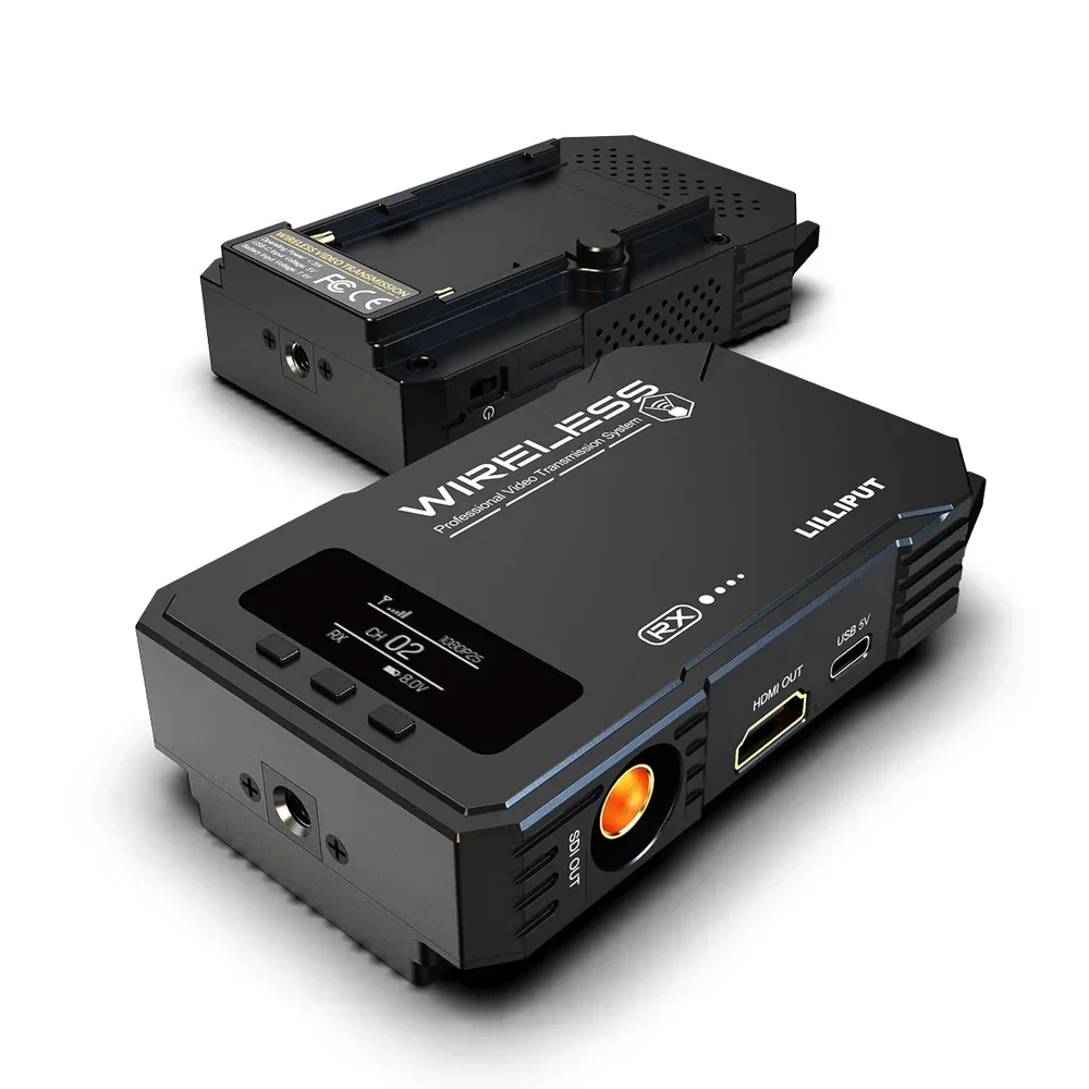 

Lilliput Low latency 80ms HDMI SDI wireless video transmission with 1 Transmitter to 1 Receivers