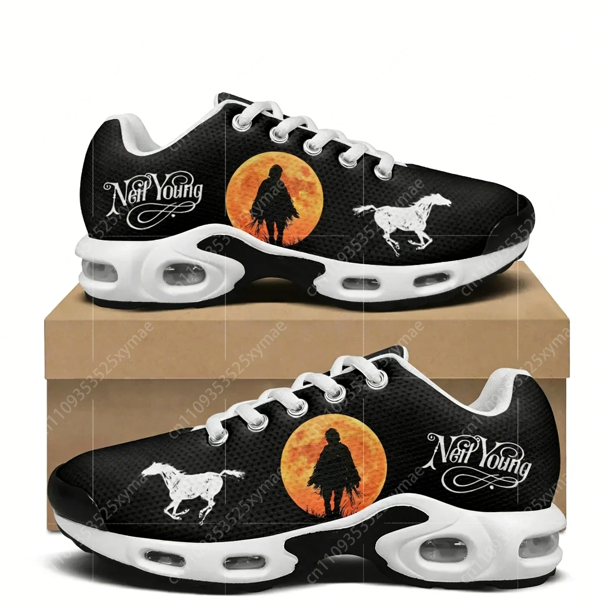 

Neil Young Harvest Moon Crazy Horse Air Cushion Sneakers Mens Womens Hiking Running Shoes Mountain Climbing Shoes Custom Shoes