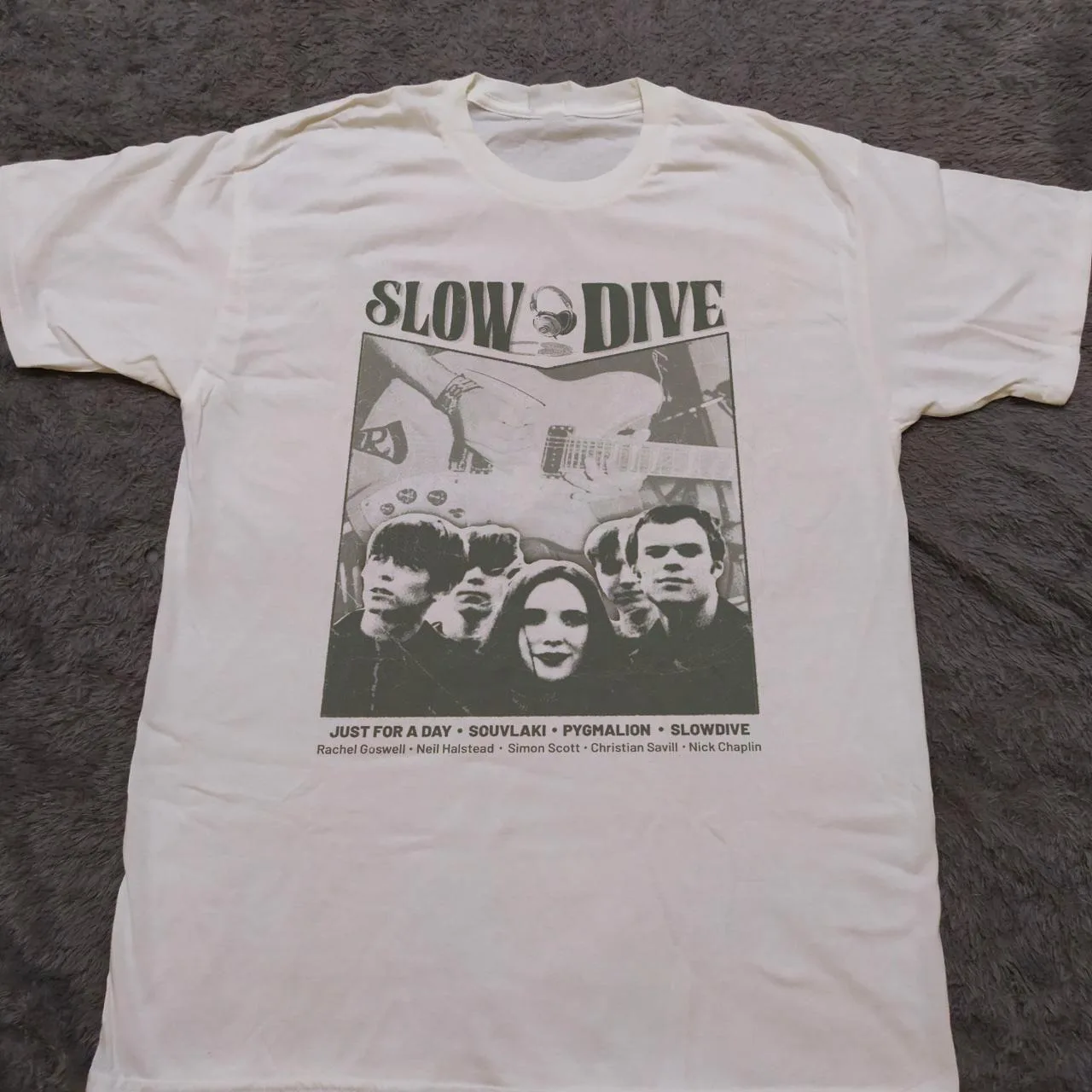 

Rare Slowdive Souvlaki Band tour Gift For Fan All Size S to 5XL T-shirt GC2417