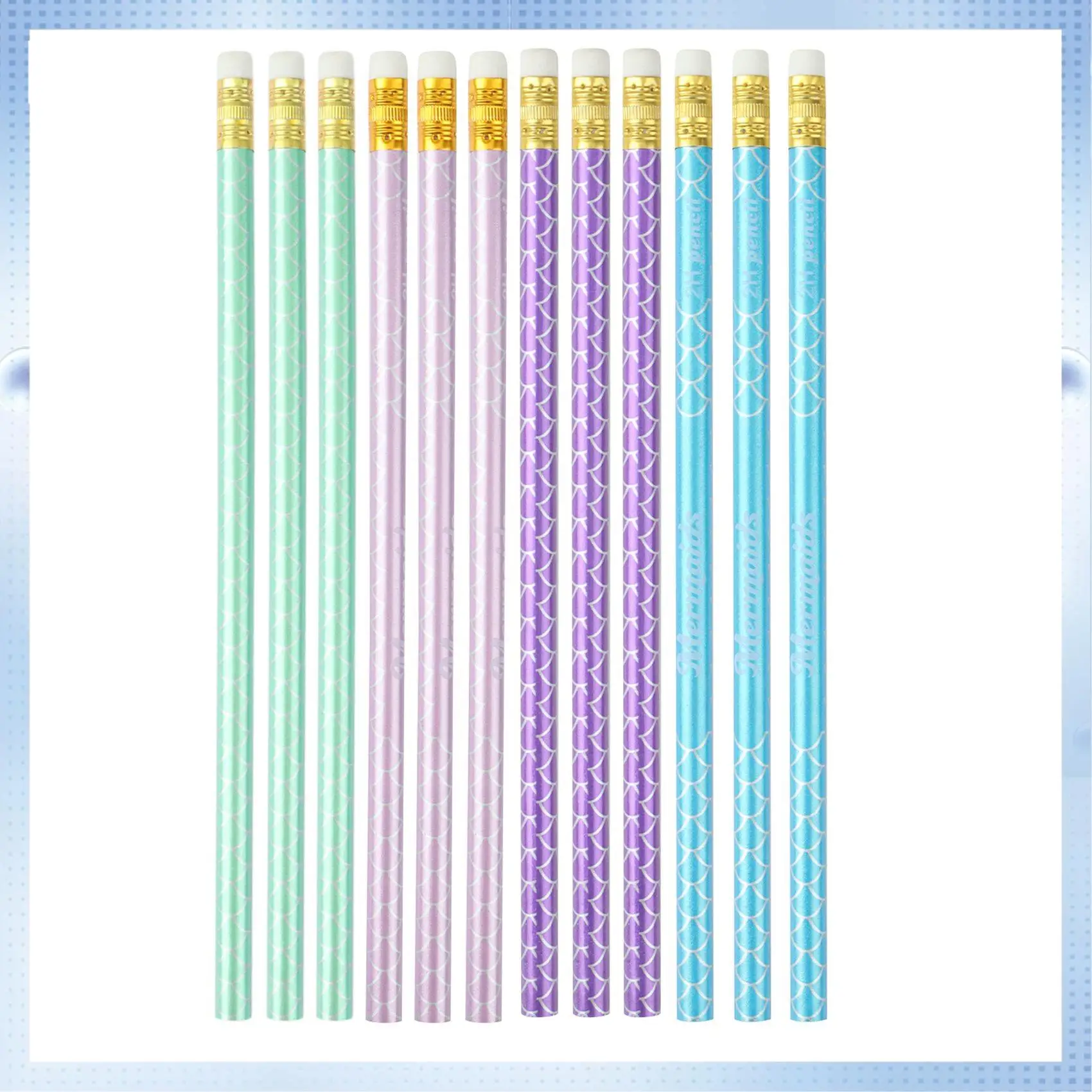 

A82Q-Mermaid Pencil - Stationery - Pencils - Pencils - Printed - 24 Pieces
