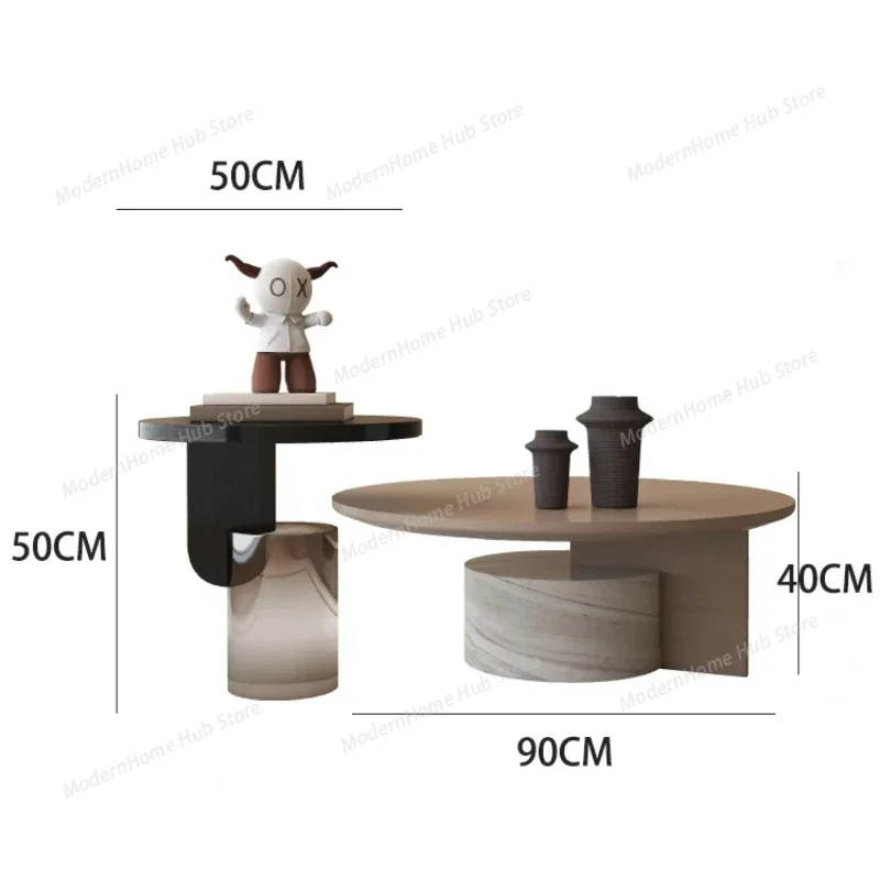 Aesthetic Trendy Coffee Table Exquisite Modern Nordic Luxury Coffee Tables Space Saving Mesa De Centro Sala Home Furniture