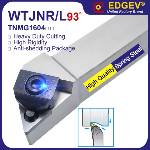 WTJNR1616H16 WTJNR2020K16 WTJNR2525M16 WTJNR3232 WTJNL1616H16 WTJNR WTJNL 2020K16 2525M16 metal lathe cutter holder turning tool