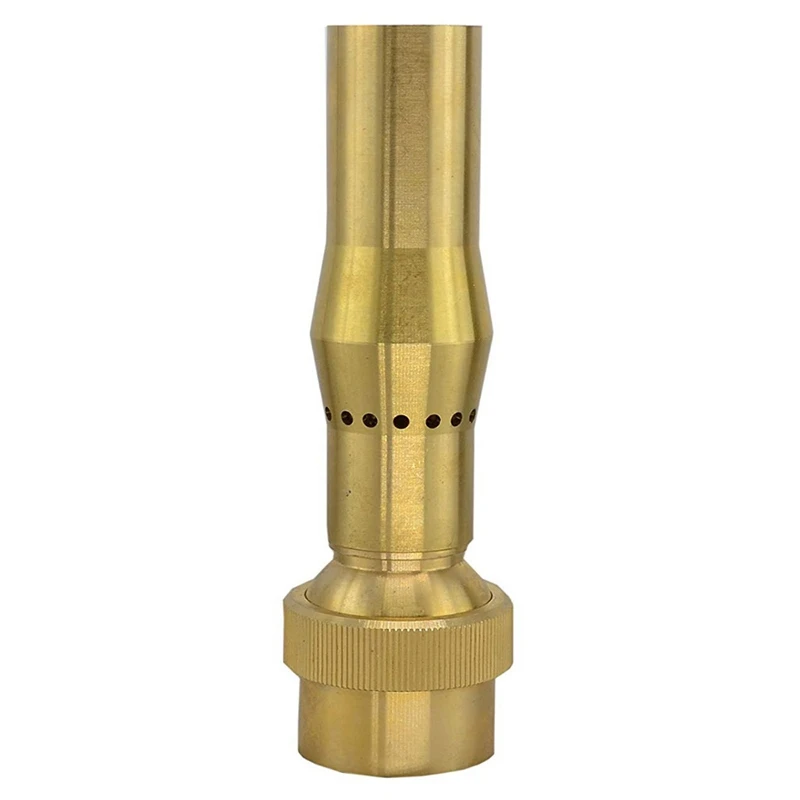 

3/4 Inch Brass Foam Jet Fountain Nozzles Garden Landscape Fountain Adjustable Multi-Spray Nozzle Garden Pond Decoration Fountain