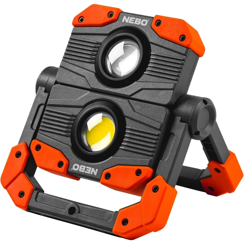 

OMNI Fish Dock Light 450 Lumens COB, 4 Light Modes, 395nm UV, Rotating Magnetic Handles, Built-In Power Bank, Water Resistant