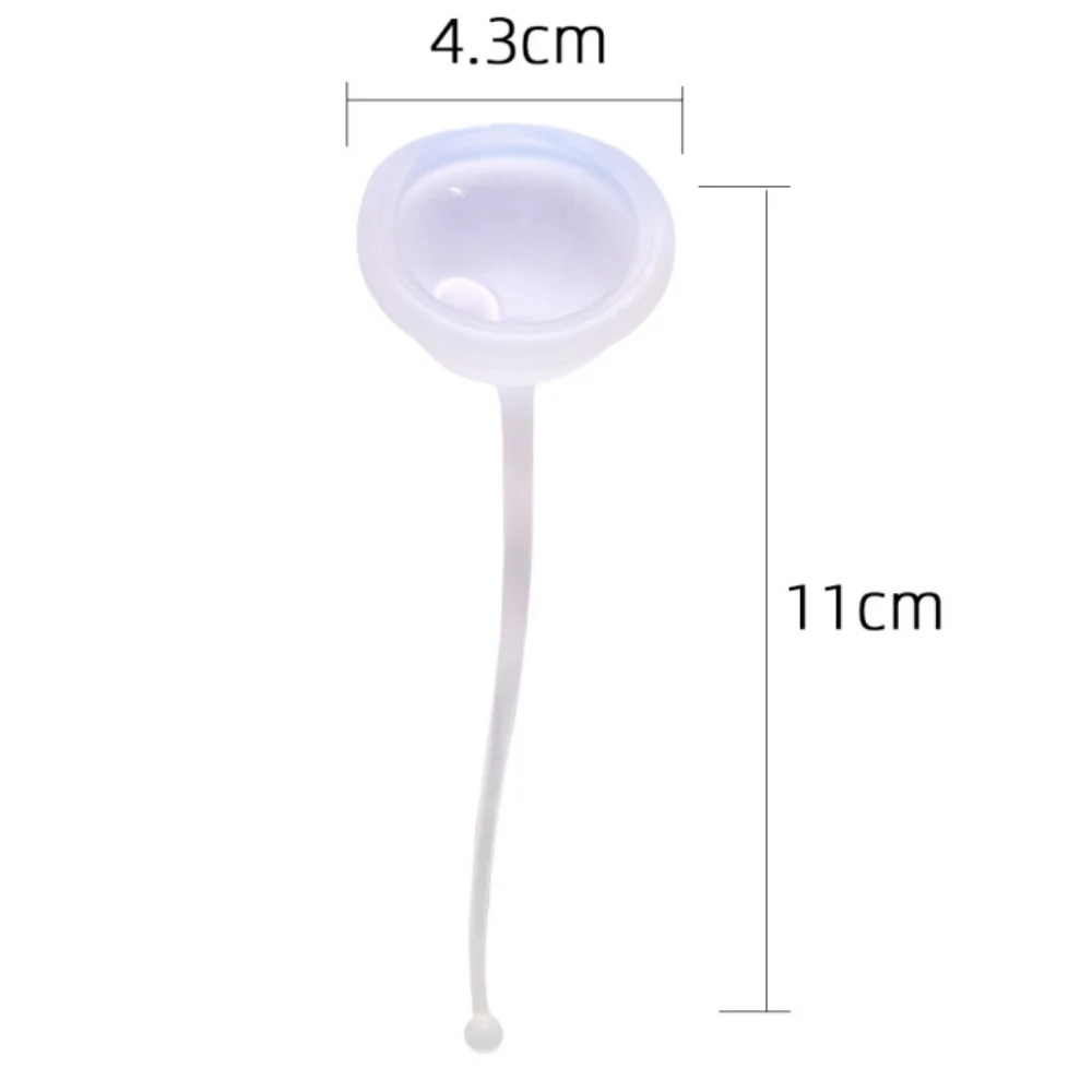 1 قطعة سيليكون شفاف الخصوبة تصور المعونة كوب قابلة لإعادة الاستخدام الطبيعية لدعم الخصوبة الحفاظ على الحيوانات المنوية قريبة من Cervix