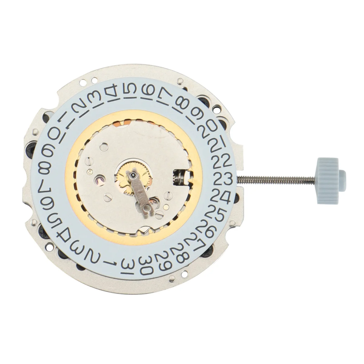 3X 705-3 705 Quartz Watch Movement with Date Display One Jewel Plus Battery Inside Standard Watch Movement