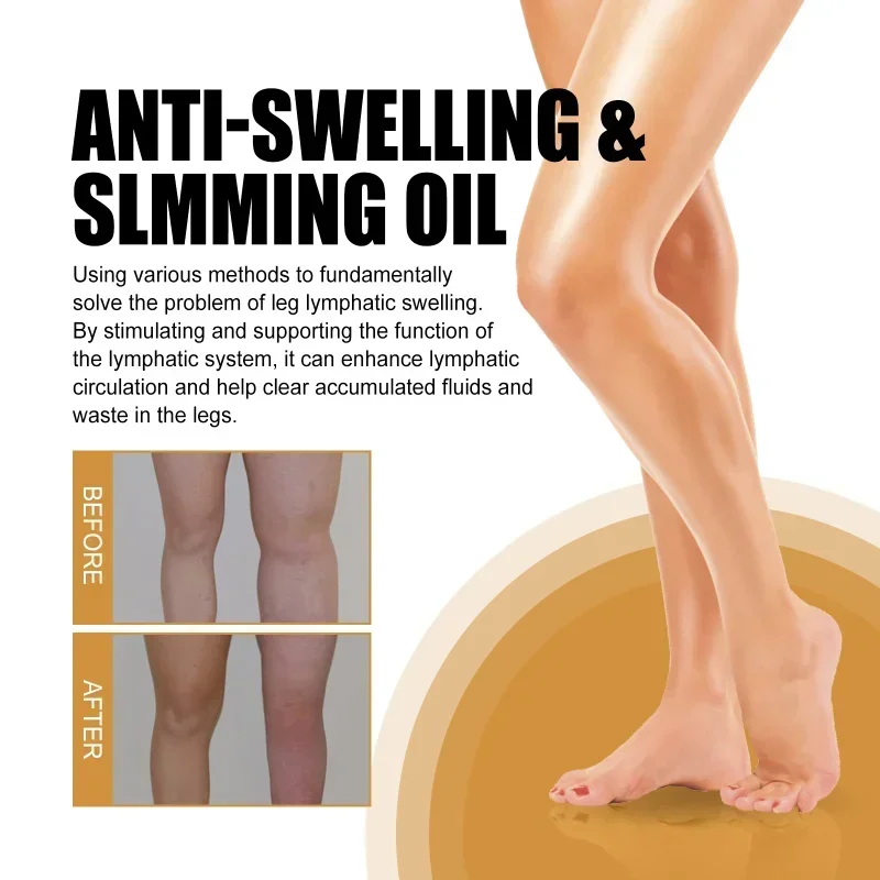 Sdotter New Body slim oil relieves leg swelling shaping firming body thigh muscle slimming essential oil weight loss Fast fat bu