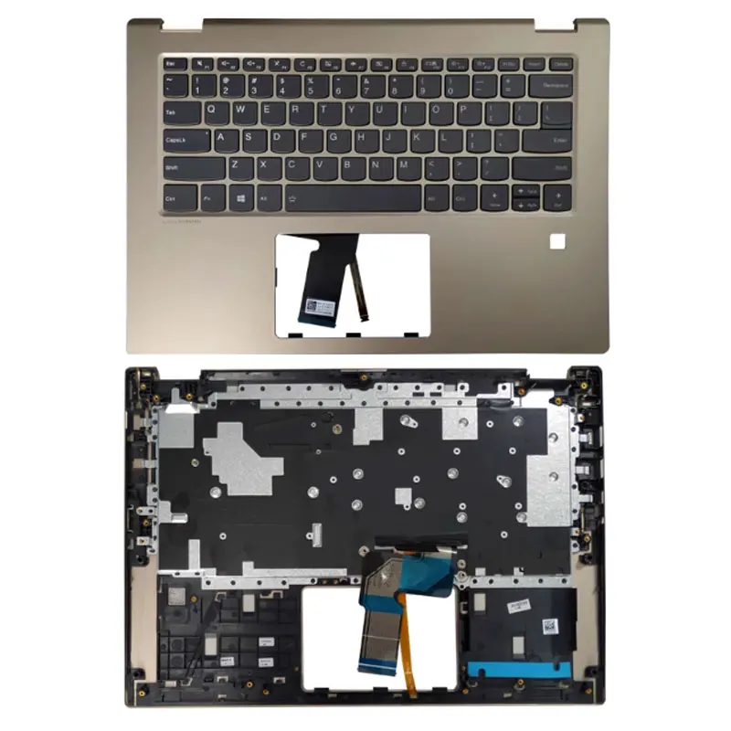 NEW FOR Lenovo Flex 5 Flex 5-14 Yoga 520-14 520-14IKB AM1YM000200 Upper Palmrest Top Case Cover keyboard bezel black