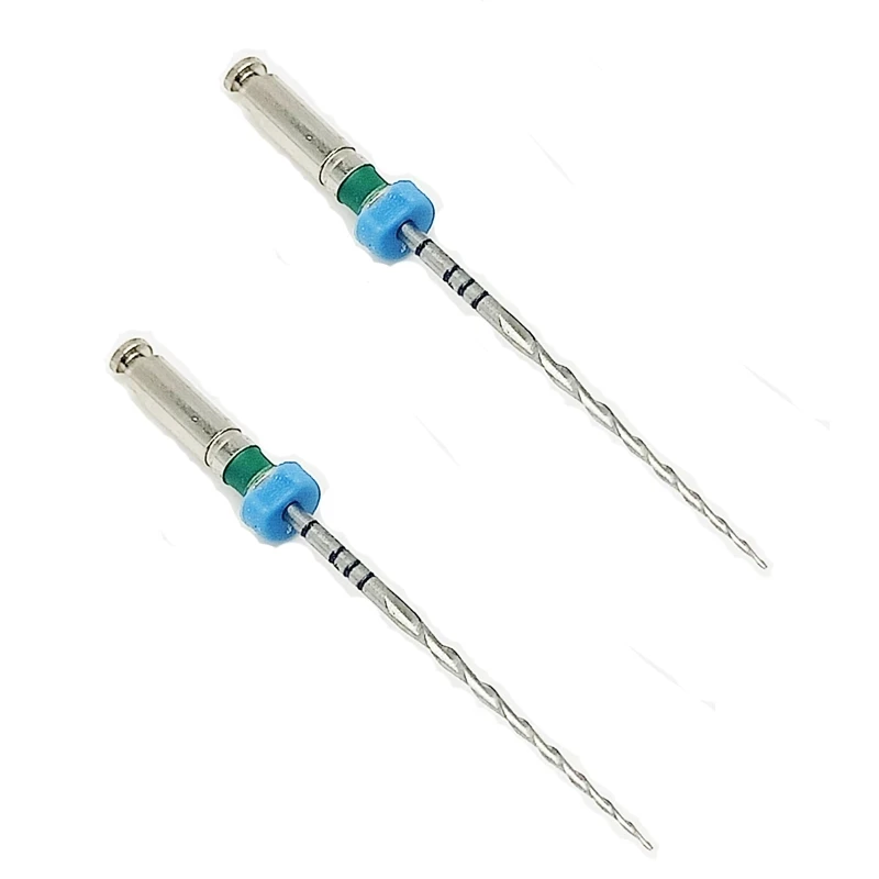 6pics Dental Instrument M files Endo Rotary Endodontic Files 25mm Dental Endo Motor Files Instrument M-two Dentistry