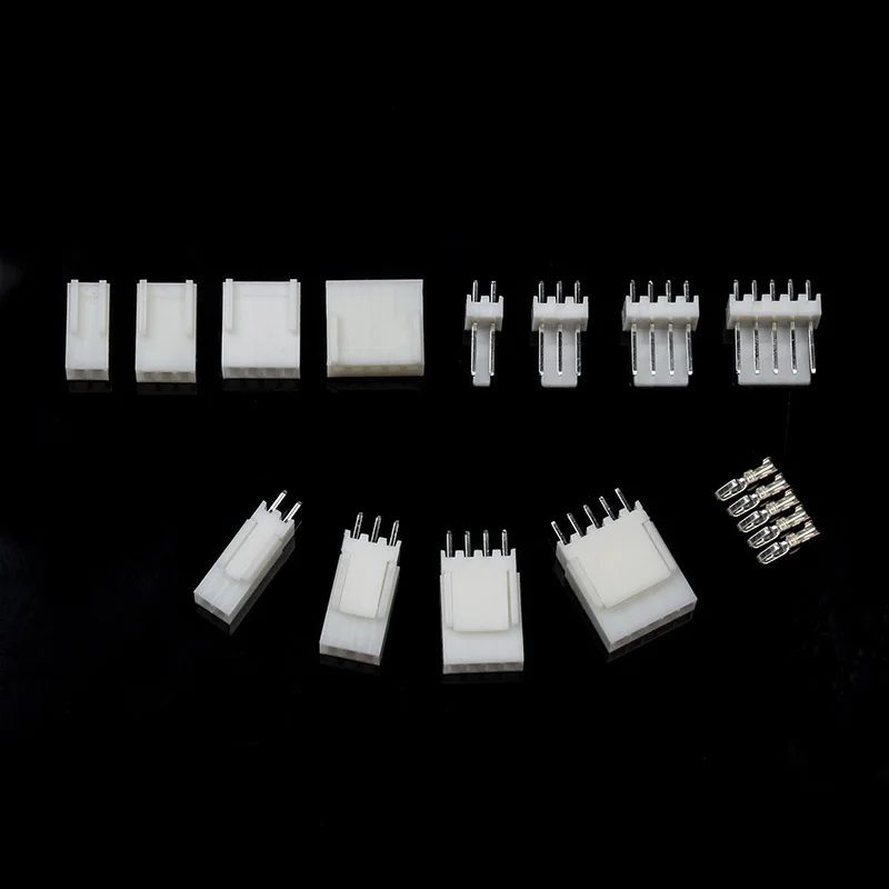 암 수 JST-XH 모듬 터미널 키트 하우징 핀 헤더 커넥터 와이어 커넥터, 2.54mm 피치, 150 개, 180 개, 2p, 3p, 4p, 5 핀
