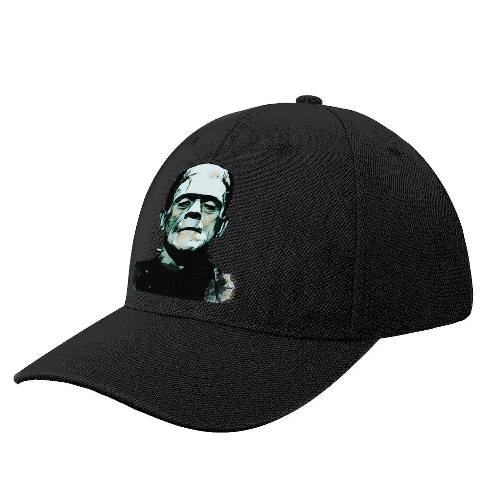 Frankenstein Baseball Cap Bodybuilding Fashion Baseball Hat Fitted Printed Teens Polyester Cap