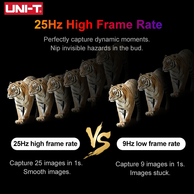 UNI-T Thermal Imager For Smartphone UTI260M UTI256M 256x192 Infrared Thermal Imaging Camera Pcb Solar Panel Device Fault Detect