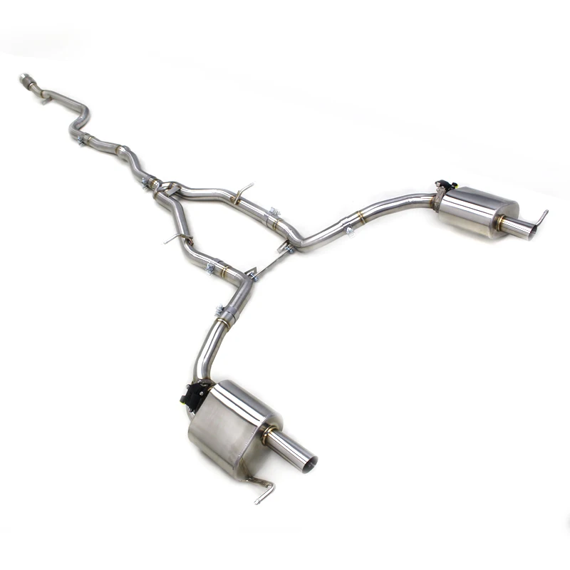 

Factory Catback Muffler For Mercedes-Benz E200/E300 W213 2.0T 2017-2023 Polished SUS304 Stainless Steel Valvetronic Exhaust