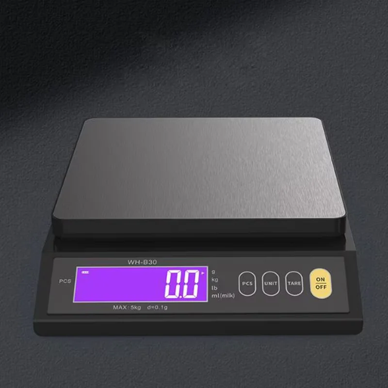 Brand new Espresso USB Digital Rechargeable Coffee Scale with Timer LED Screen 0.1g to 2kg High Accuracy Measuring Kitchen Scale