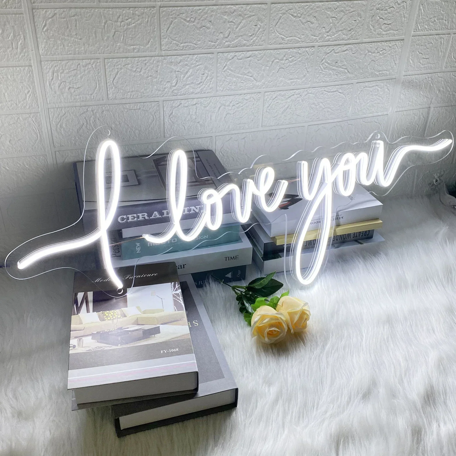 I Love You Neon Sign Custom Neon Sign Wedding Neon Sign Personalized Gifts Wedding Favors Wedding Gift Wall Art