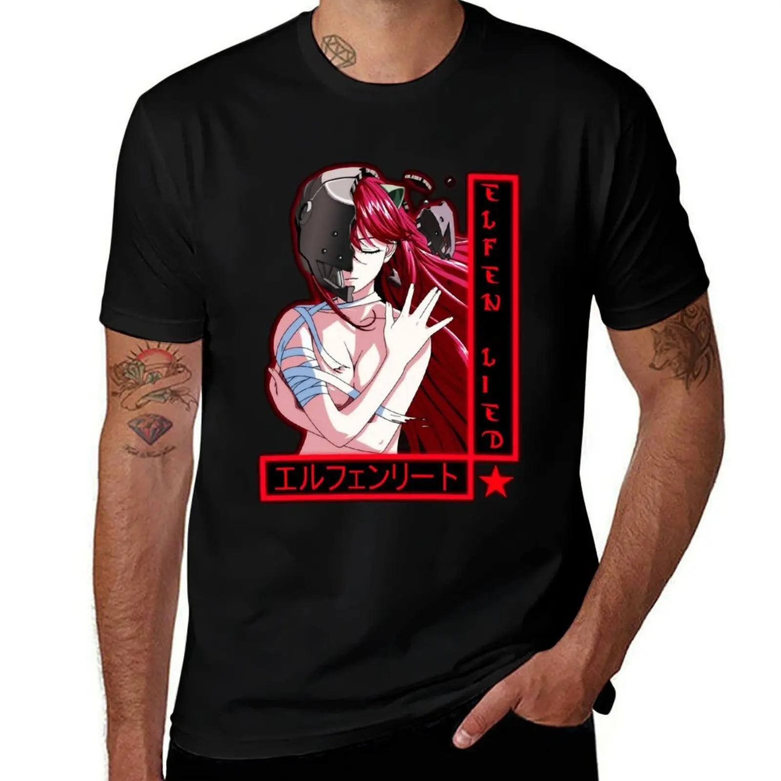 

Elfen Lied - Lucy Classic T-Shirt man t shirts cotton g man t shirts for men T-Shirt