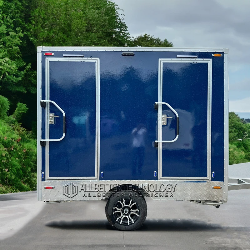 

Portable Restroom Mobile Bathroom Trailers With Wheel Outdoor Restroom Truck Camping Sports Venues Outdoor Toilet Needs