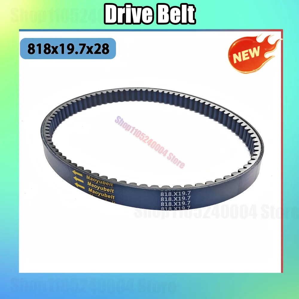 Drive Belt Scooter Moped ATV CVT Fiber For SYM JET4 FIDDLE 2 3 SF3 QP125 ORBIT CROX 125 150 818x19.7x28 818 19.7 28