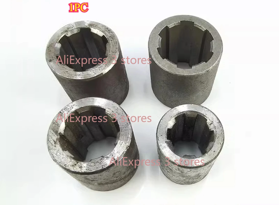 1pc Hydraulic motor spline bushing, 6 spline, hydraulic motor connection sleeve