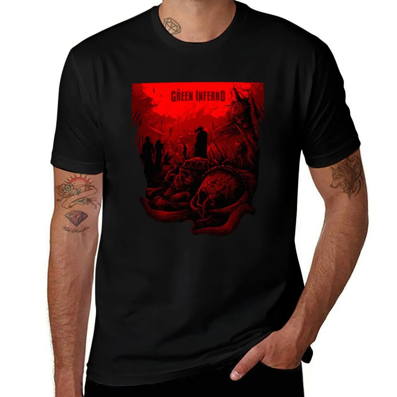 The Green Inferno T-Shirt Fitness Training Breathable Tee T-Shirt