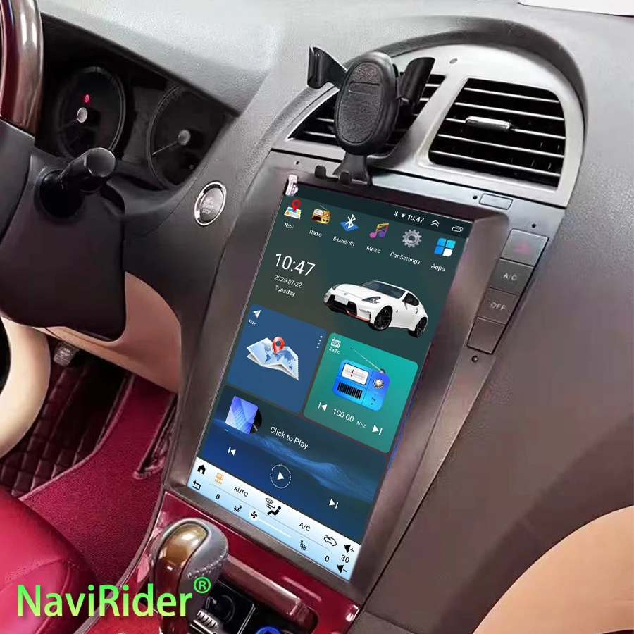 

12.8-дюймовая Android-автомагнитола для Lexus ES350 ES ES240 ES300 2006-2012, мультимедийный видеоплеер, GPS-навигация, CarPlay, стереосистема