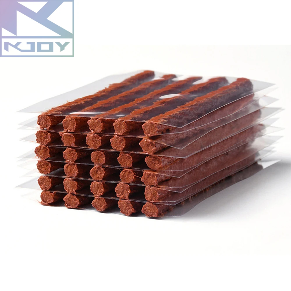 KJOY Car Tire Repair Rubber Strips Plugs Auto Tubeless Tyre Tire Puncture Repair Seal Tools Plugs Motorbike Tire Repair Tools