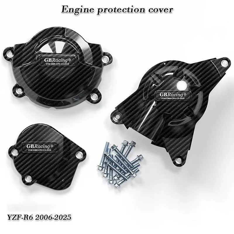 

FOR YAMAHA YZF R6 2006 07 08 09 2010 2011 2012 2013 2014 2015 2016 2017 2018 2019 2020 2021 2022 2023Engine Protective Cover