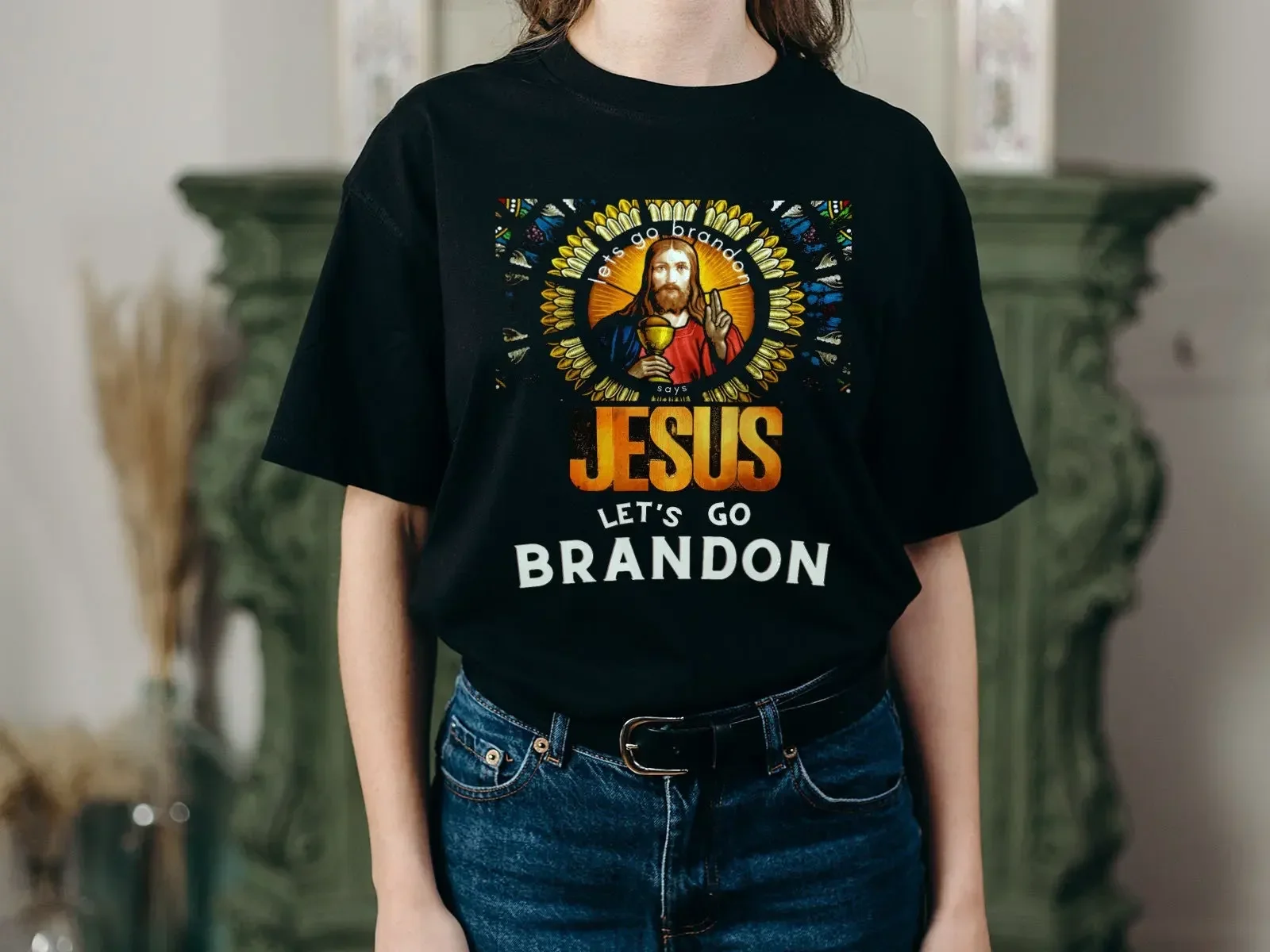 Lets Go Brandon Jesus T Shirt