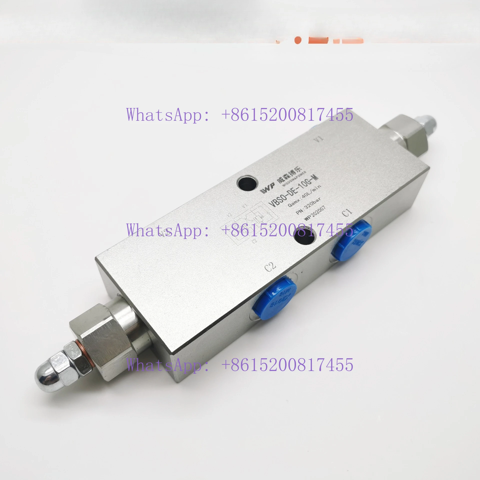 

Двухходовой балансировочный клапан VBSO-DE-10G-G, гидравлический клапан с шиберным механизмом для масляного цилиндра