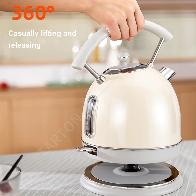 

Spout Mouth Electric Kettle Stainless Steel Hot Water Temperature Control Meter Display Heating Boiler Pot Boiling