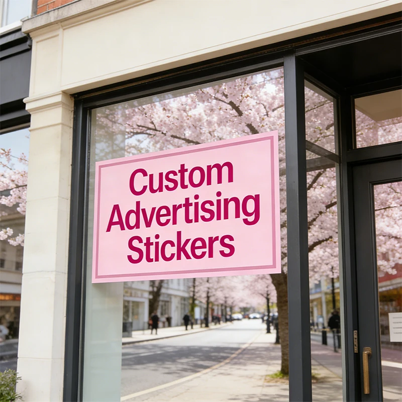 Personalized Brand Logo Stickers Waterproof  Adhesive Decals for Business Gift Box Packaging Shipping Package Sealing Labels