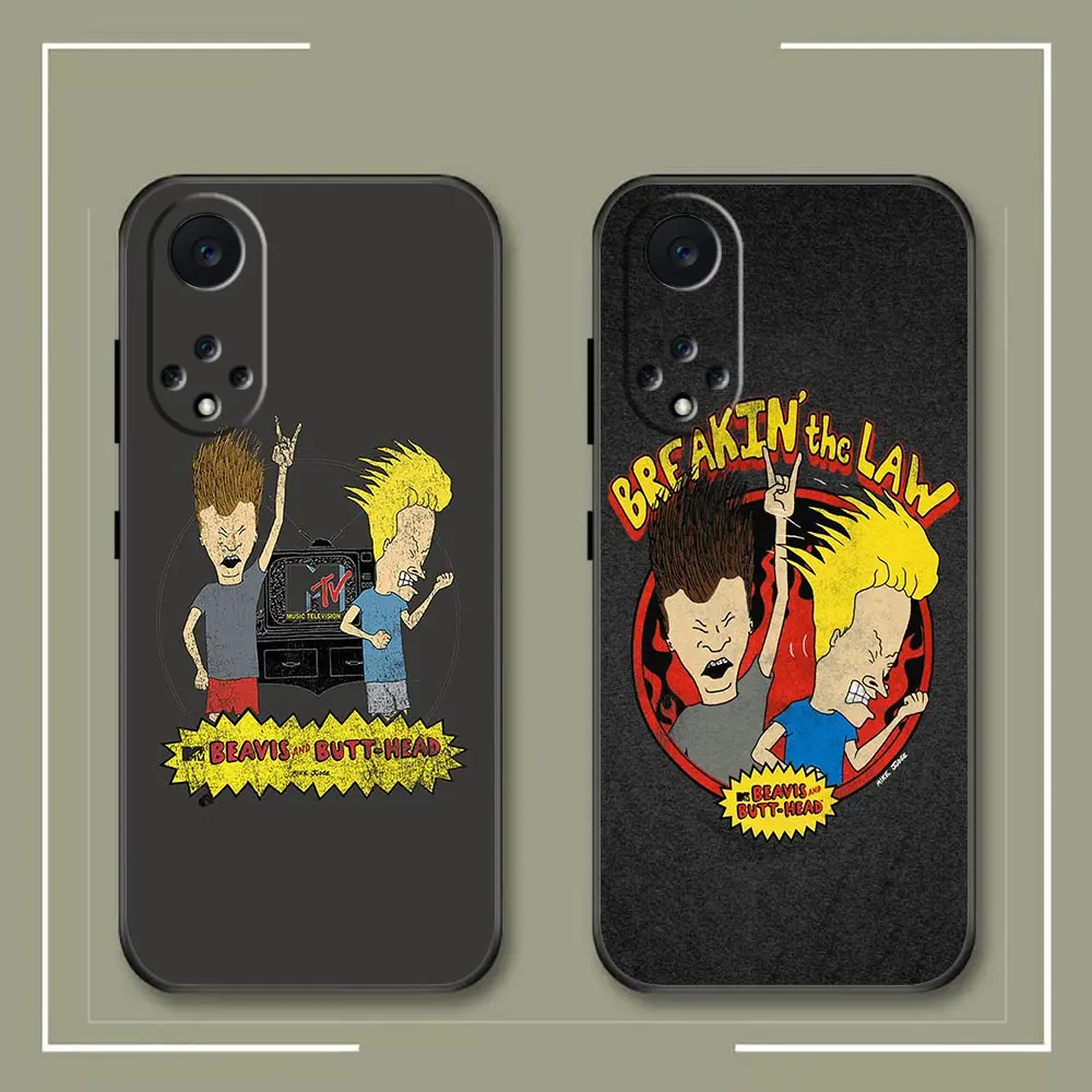 Cartoon Beavis And Butthead Phone Funda Coque Case For Huawei NOVA Y90 Y70 Y61 10 9 9 8 8I 7 7I 6 SE 5 5I 4 3 3I 2 2S Case Shell