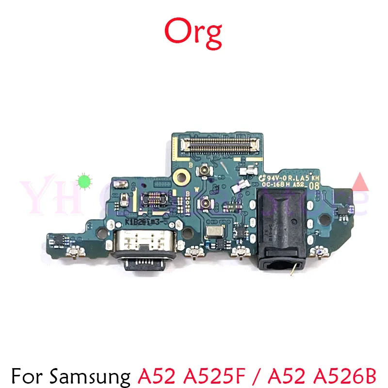 

For Samsung Galaxy A52 A525F A526B USB Charging Dock Connector Port Board Flex Cable Repair Parts