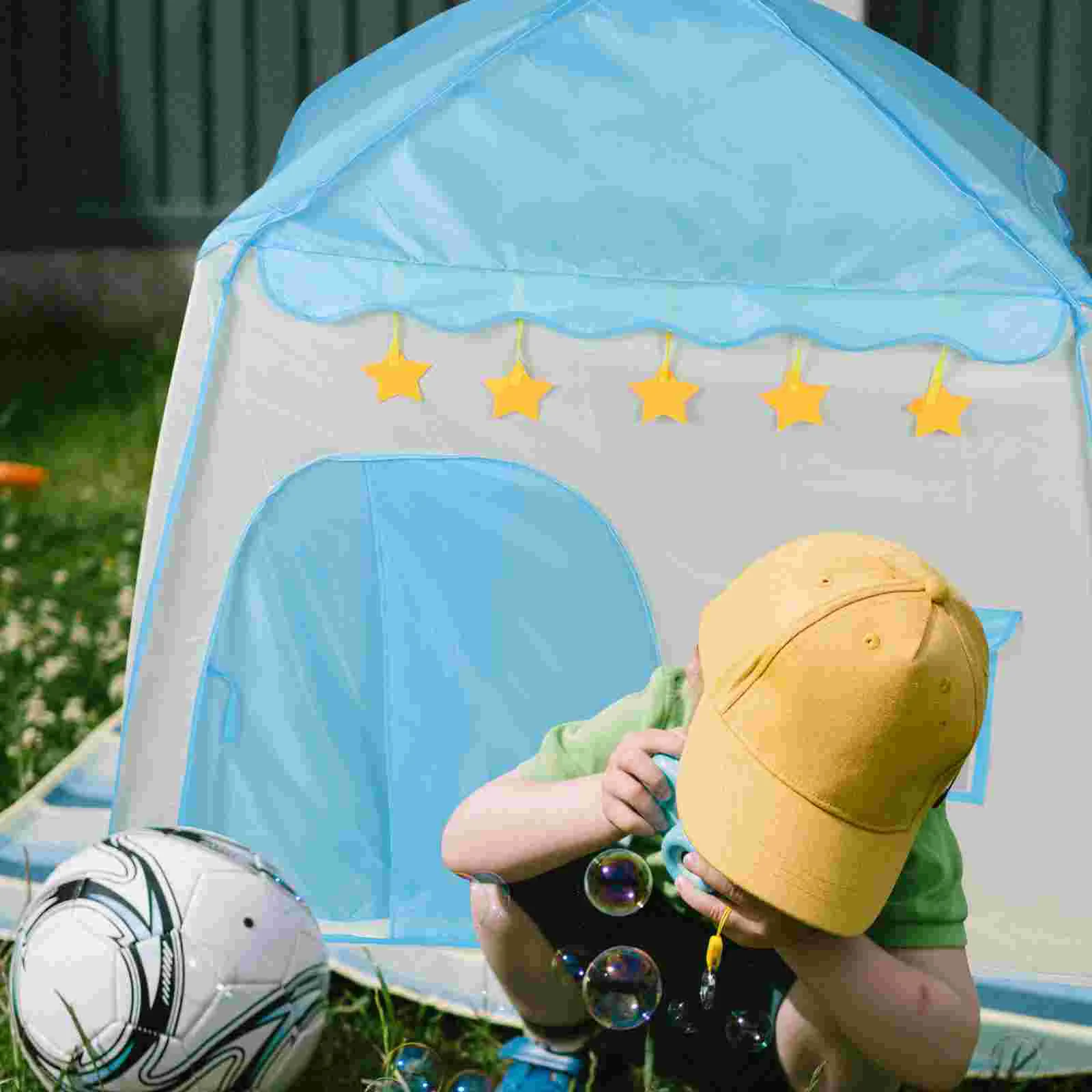 Casetta da gioco per bambini Tenda portatile per bambini Tenda pieghevole per interni del castello del principe (rosa) tenda da gioco per bambini casetta da gioco per bambini