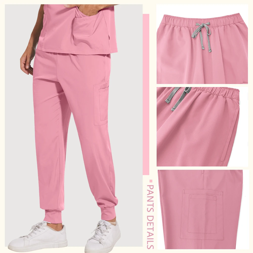 Uniformes de enfermeira médica mulher laboratório dental clínico corredores esfrega terno hospital cirúrgico esfrega conjunto spa técnico beleza trabalho wear