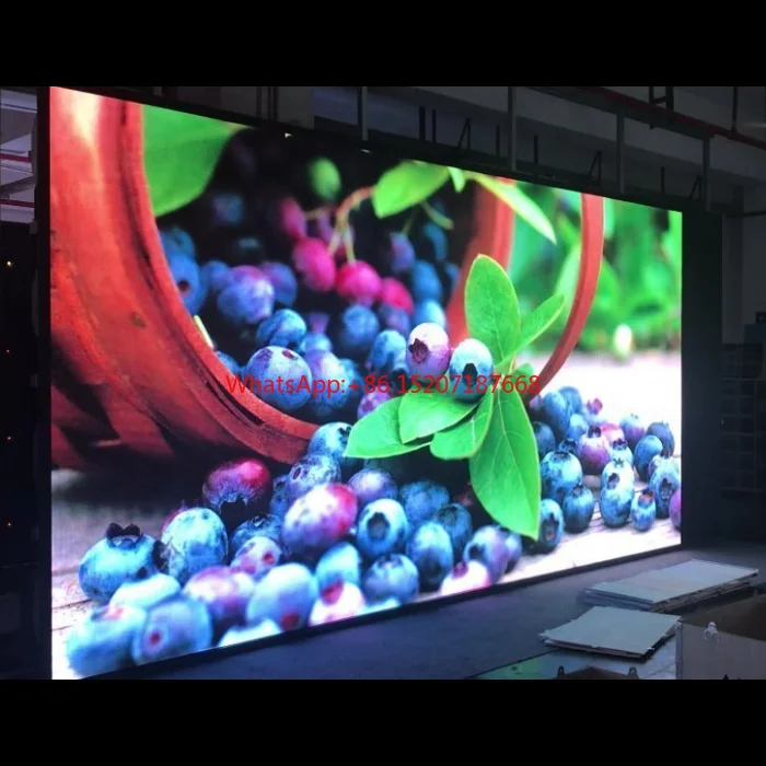 Church Stage Events Display Screen P2.6 P3.91Stacking Wall Mounted Panel Cabinet Video Wall Indoor Rental Pantalla Led