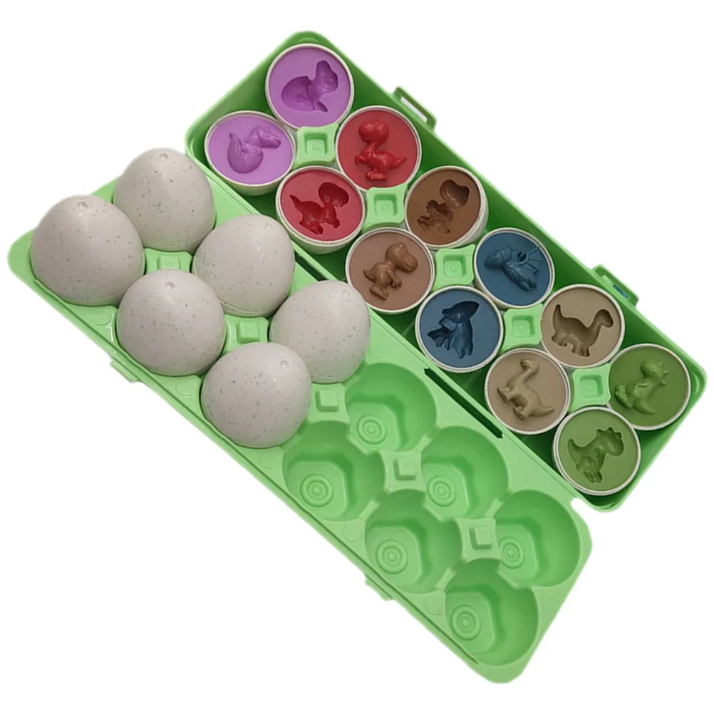 

Dinosaur Matching Eggs Toy Plastic Kids Educational Games Cognition Development Preschool Learning Fun Easter Gift Toddler Toys