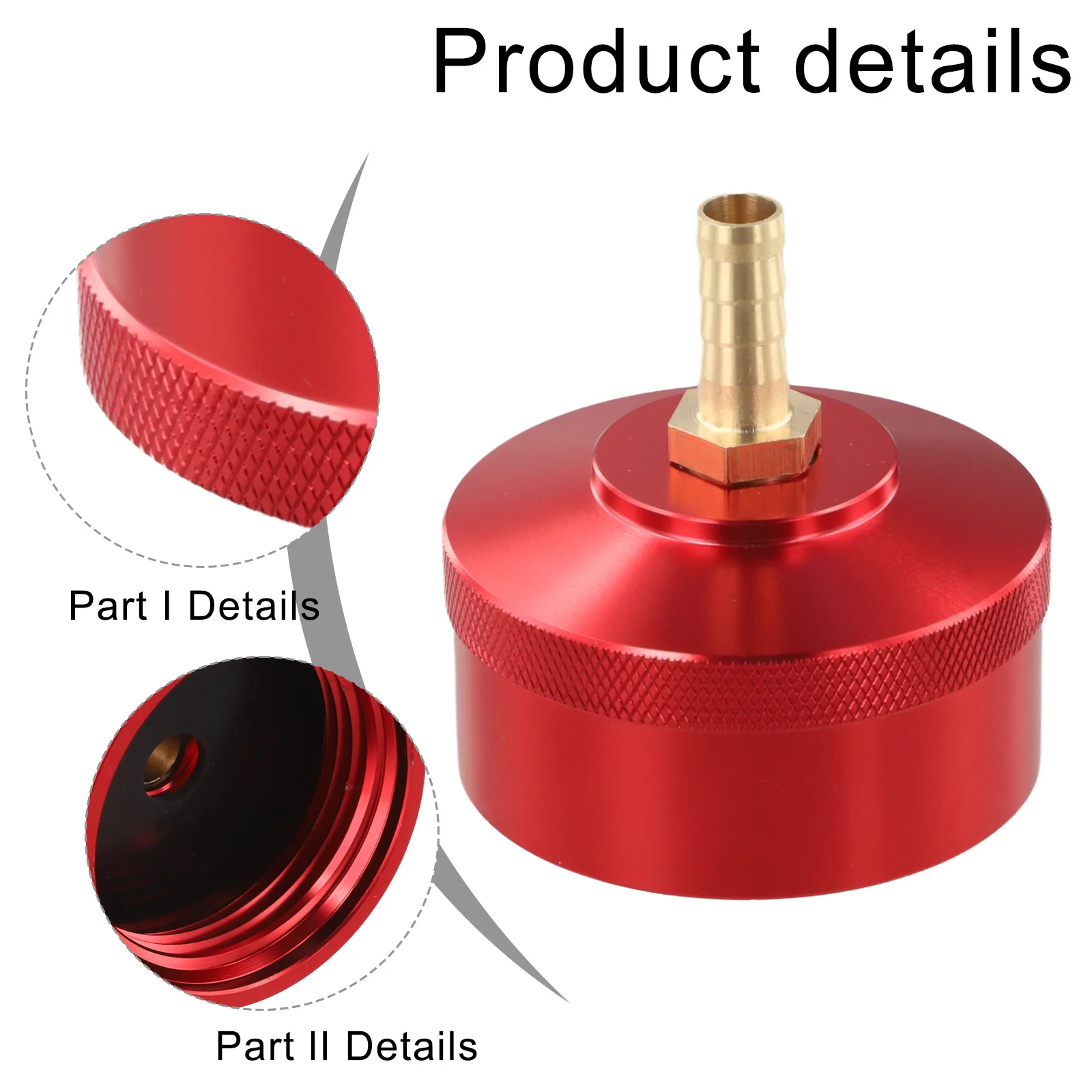 Compatible with For Honda EU1000i EU2000i EU2200i for handi for champion Extended Fuel Gas Cap with Brass Hose