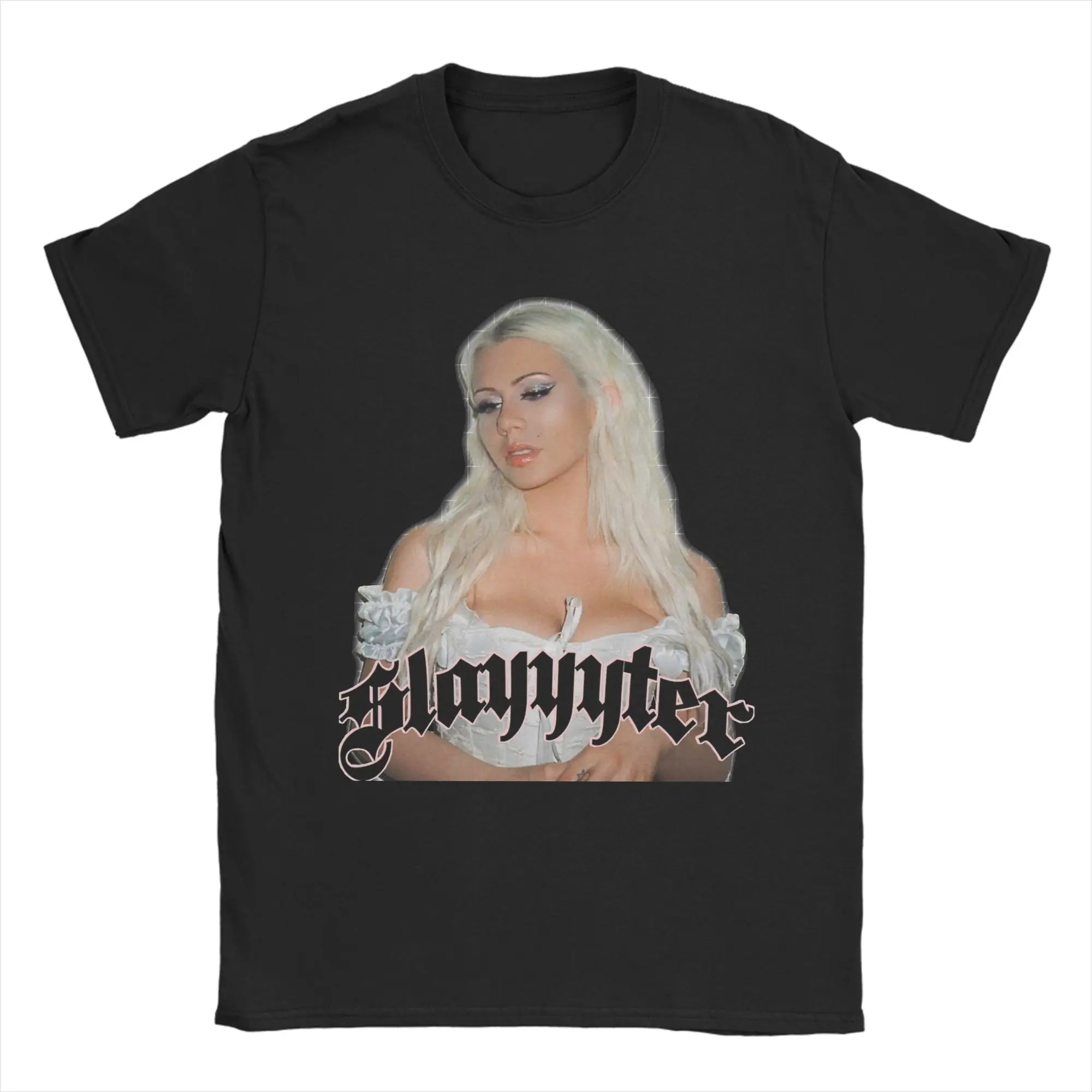 Men Women's Songwriter Slayyyter Singer T Shirts  Pure Cotton Clothes Fashion Short Sleeve O Neck Tee Shirt New Arrival T-Shirts