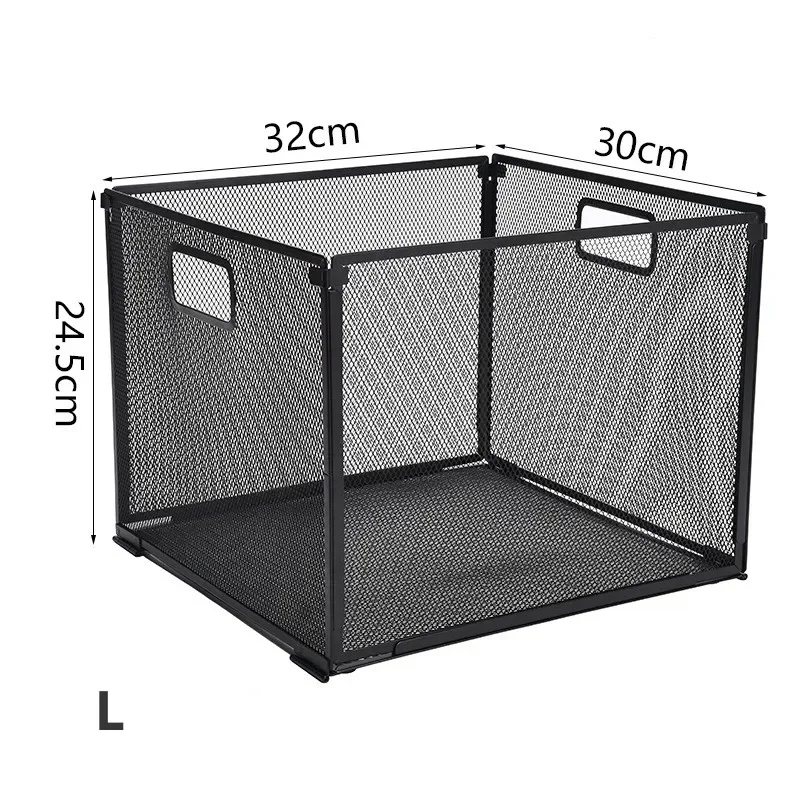 

Document Mesh File Metal Accessories Black Box Mail Tray Organizer Business Holder Office