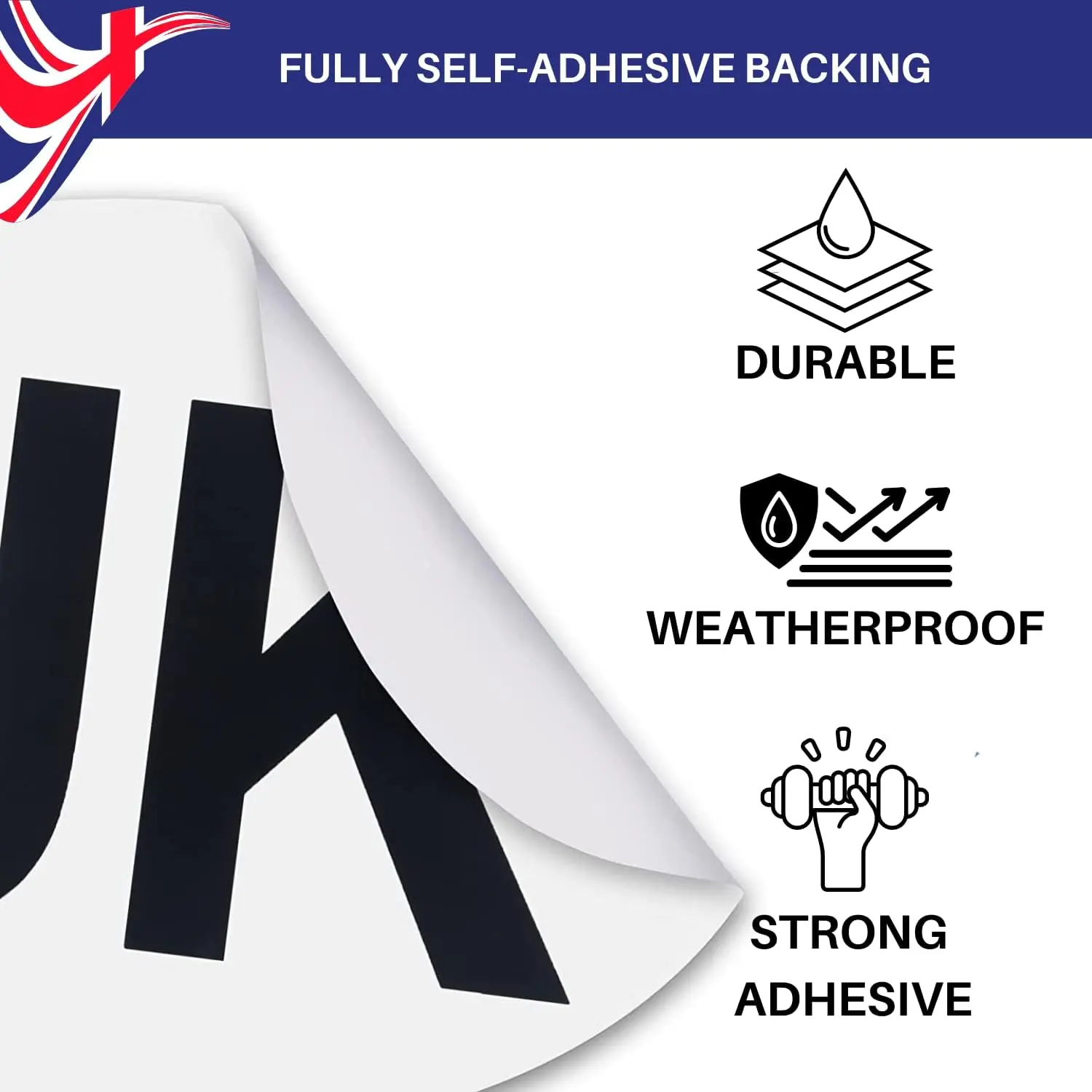 UK Reflective Car Stickers Universal Head Light Beam Deflector Adapter Car Accessories Heat Resistant Headlamp Protector