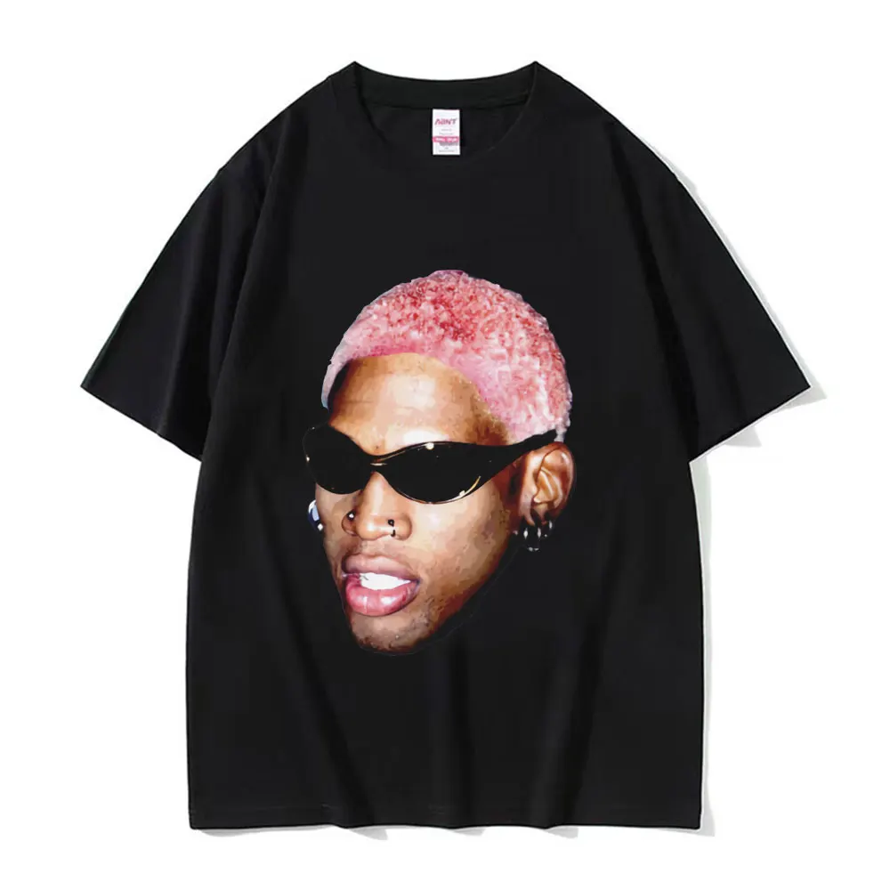 

Лидер продаж, футболка с рисунком Worm Dennis Rodman для мужчин и женщин, летняя мода 2025 года, супер удобная футболка из чистого хлопка