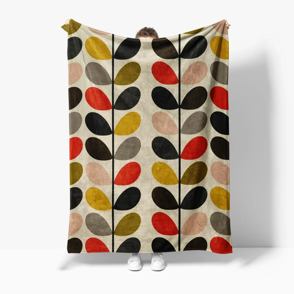 

Scandinavian Style Geometric Pattern Throw Blanket Sofa Bed Cushion Cover Decorative Throw Blanket Gift