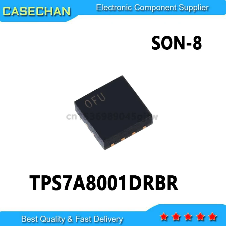 10PCS New and Original TPS7A8001DRBT TPS7A8001DRB TPS7A8001DRBR TPS7A8001 OFU SON-8