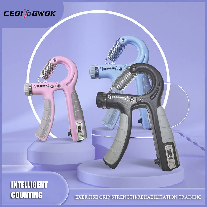 

CEOI GWOK Wrist Weights Adjustable Wrist Weights with Counting Grip Strength Trainer and Portable Rehabilitation Exercise Tool