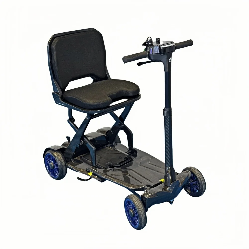 

14,5 кг сверхлегкий электрический самокат из углеродного волокна, складной дорожный самокат для инвалидов для инвалидов