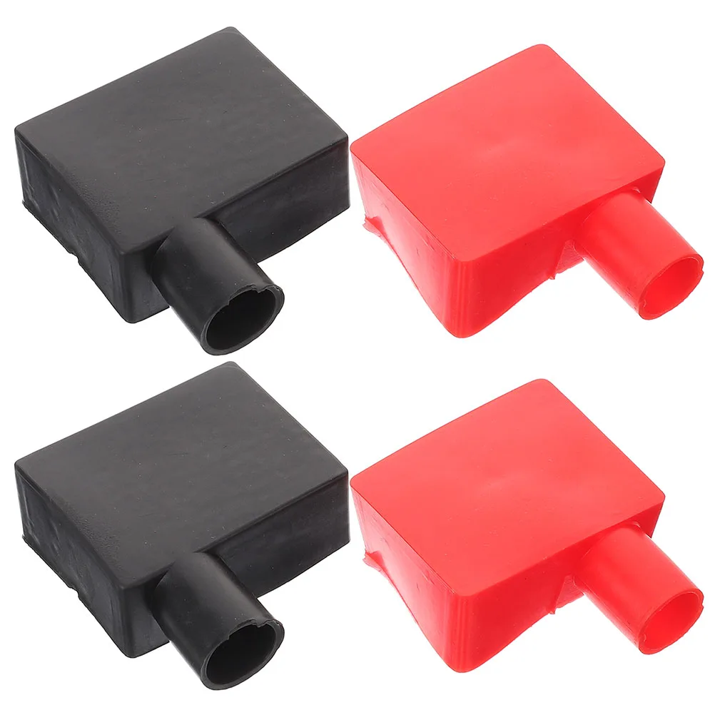 

4pcs High Temperature Silicone Terminal Protector Caps Dustproof Soft Rubber Car Protection Cover For Motorcycle