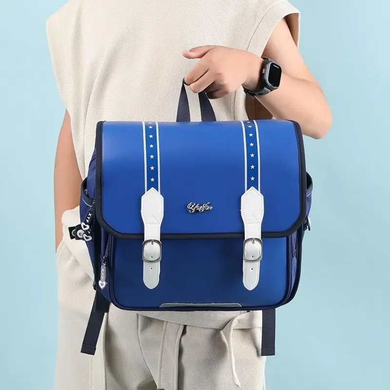 New Fashion School Bags for Boy Luxury Brand British Style Children Backpack Girl Student Book Bag Kids Large Primary Schoolbag