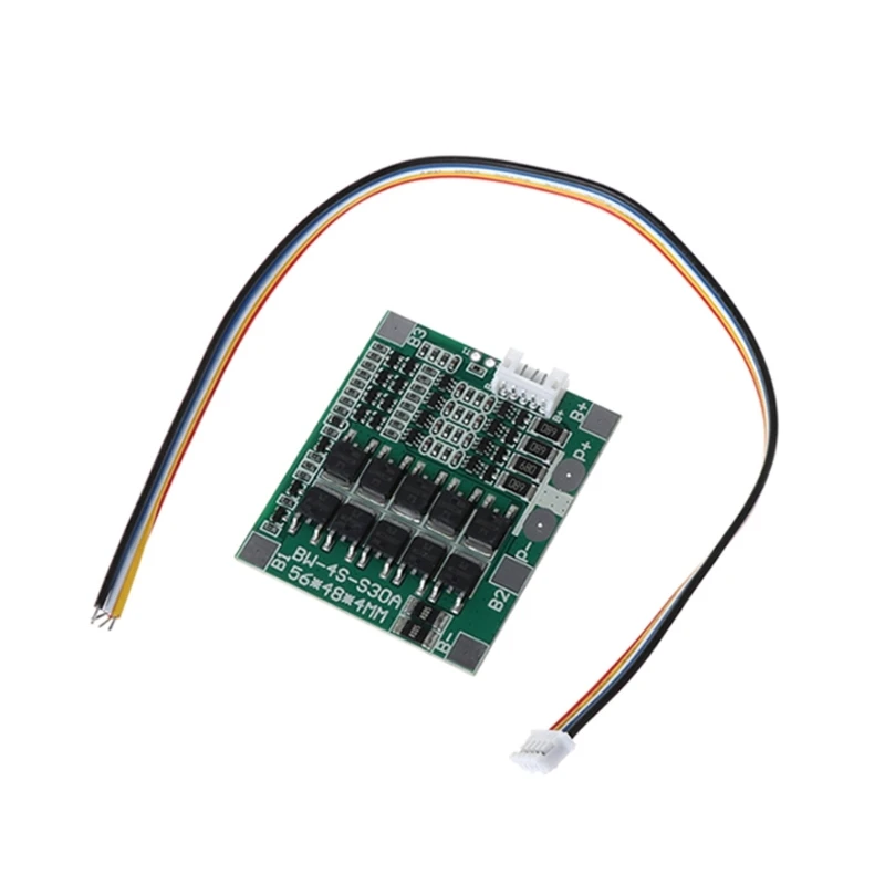 4S 30A 12.8V التوازن 3.2V LiFePo4 الحياة 18650 بطارية حماية لوحة دارات مطبوعة hyq