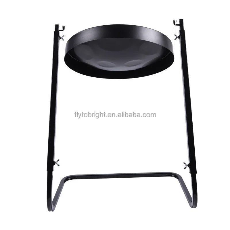 In Stock 16 Inch Stainless Steel Double Layer Handpan Tongue Drum Steel Pan Percussion Musical Instrument Stand for Beginner view 3